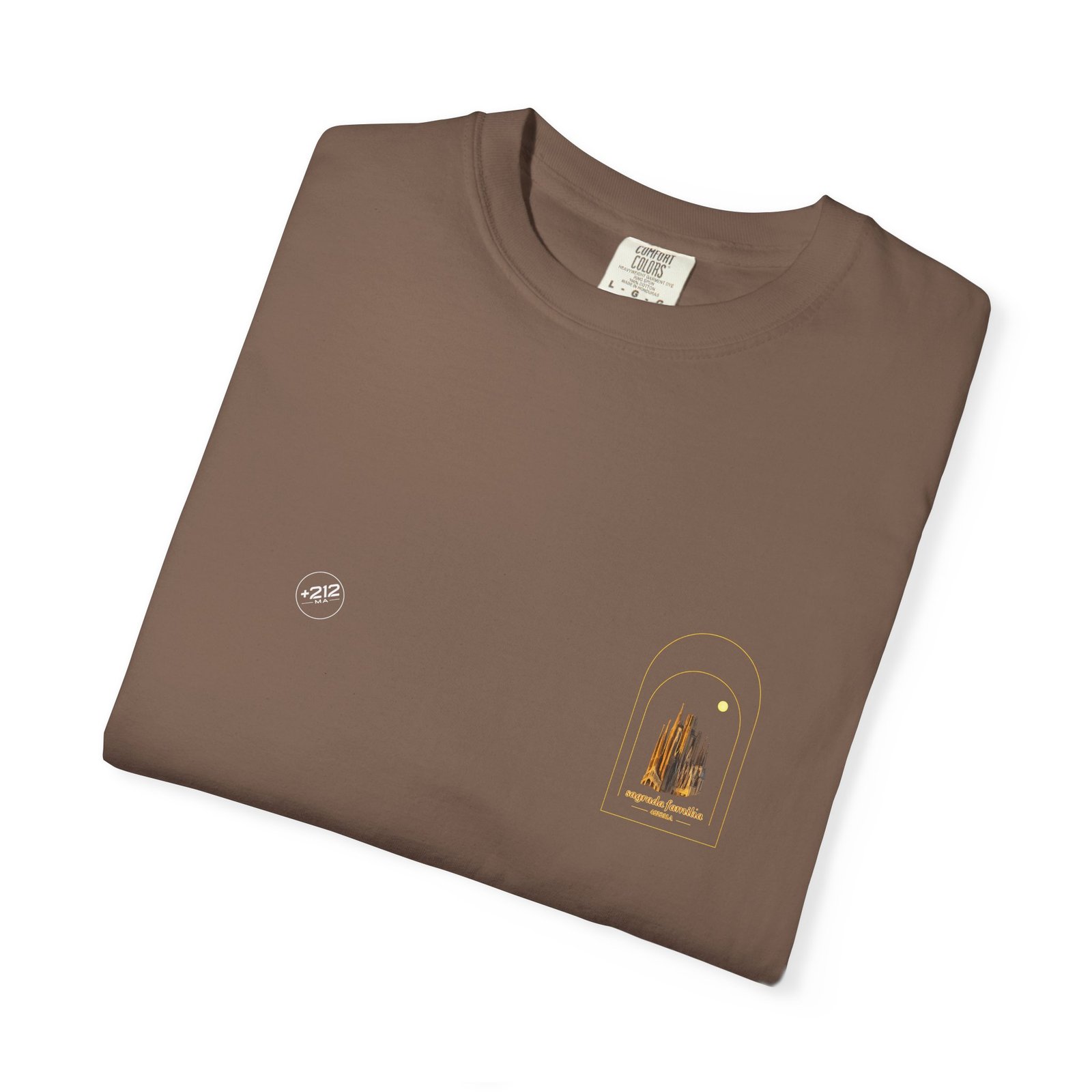 Sagrada Familia Graphic T-Shirt — Barcelona Cathedral Travel Tee